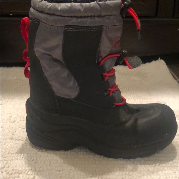 north face snow boots boys